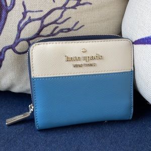 Kate Spade staci small zip around wallet